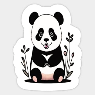 Panda Sticker